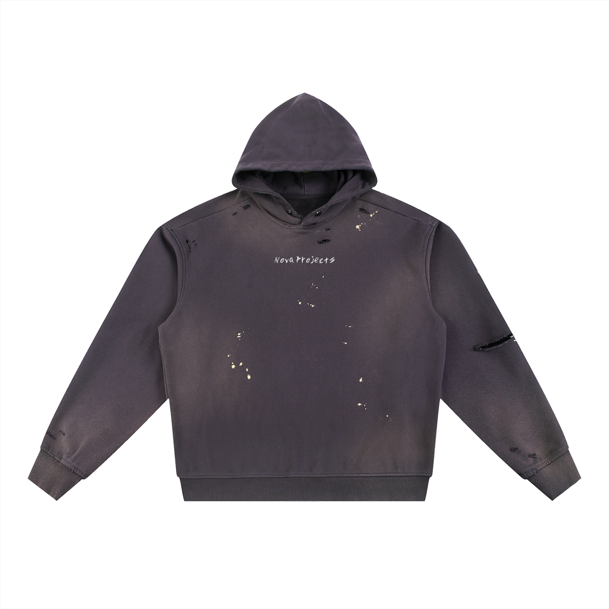 Nova Projects Distressed Hoodie