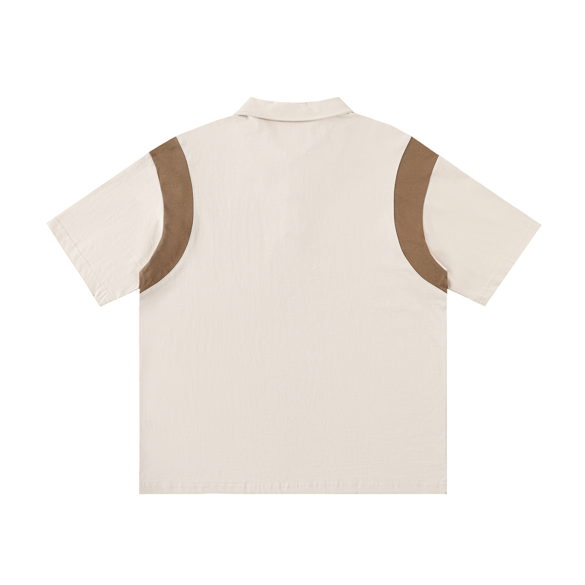 Nova Projects Contrast Panel Cotton Polo Shirt