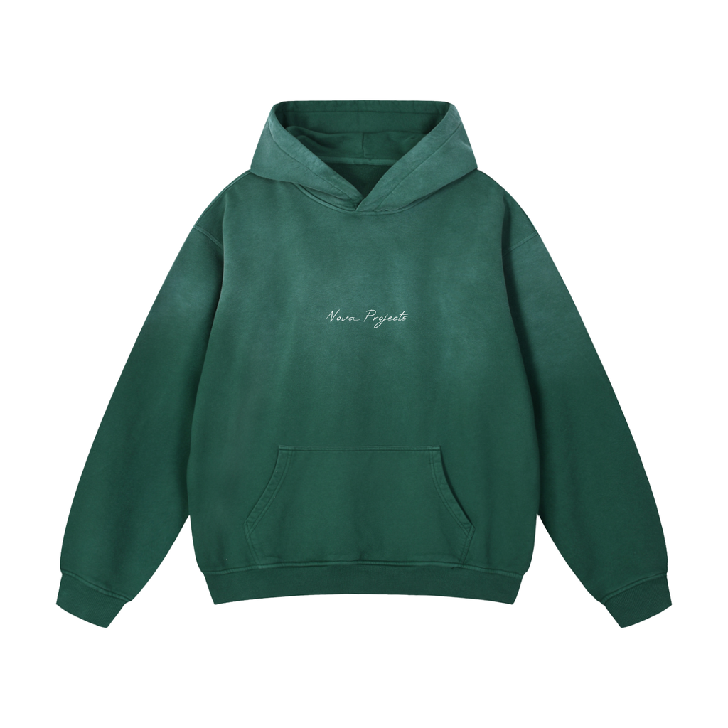 Nova Projects Heavyweight Sunfade Oversized Hoodie