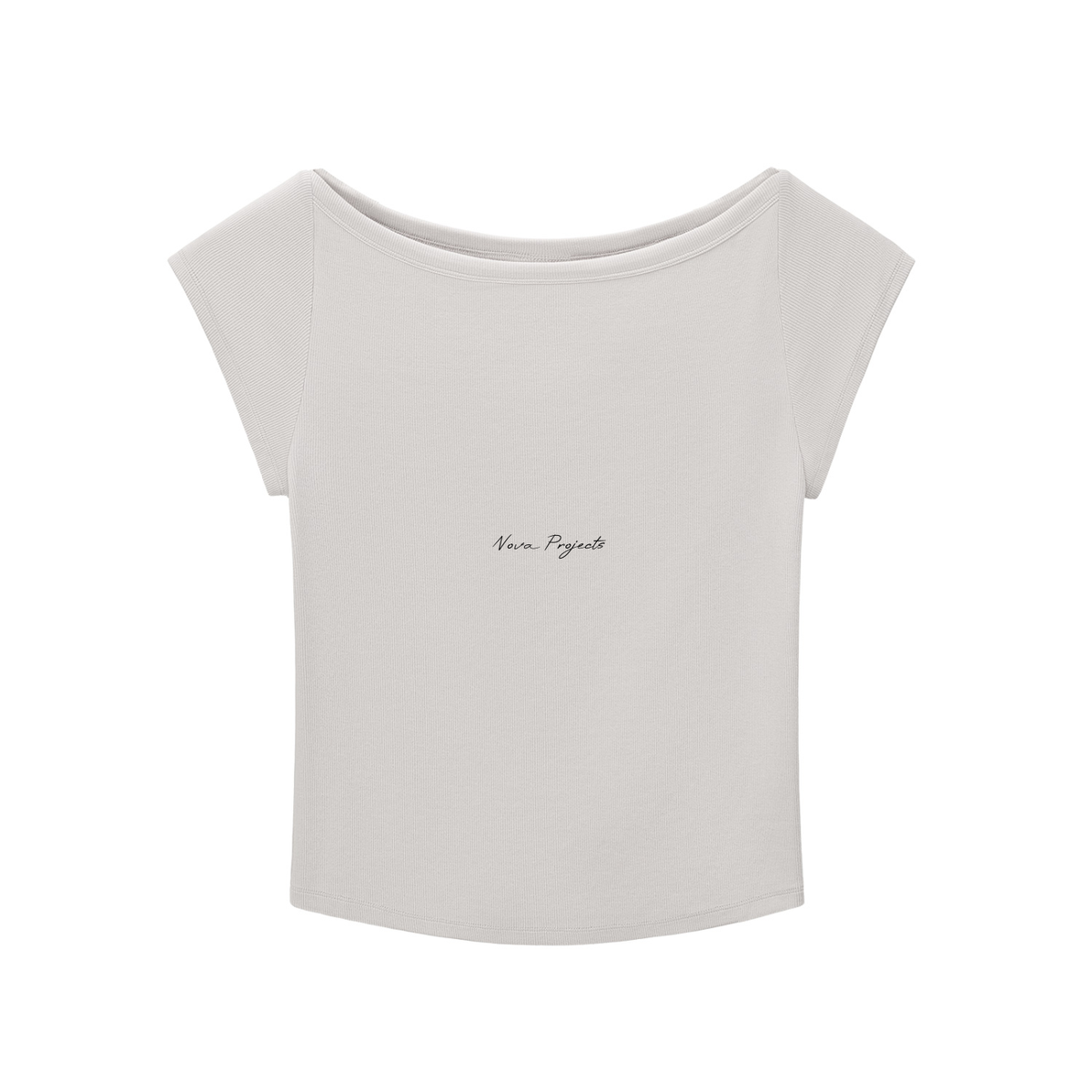 Nova Projects Womens Wide Neck Baby T-shirt