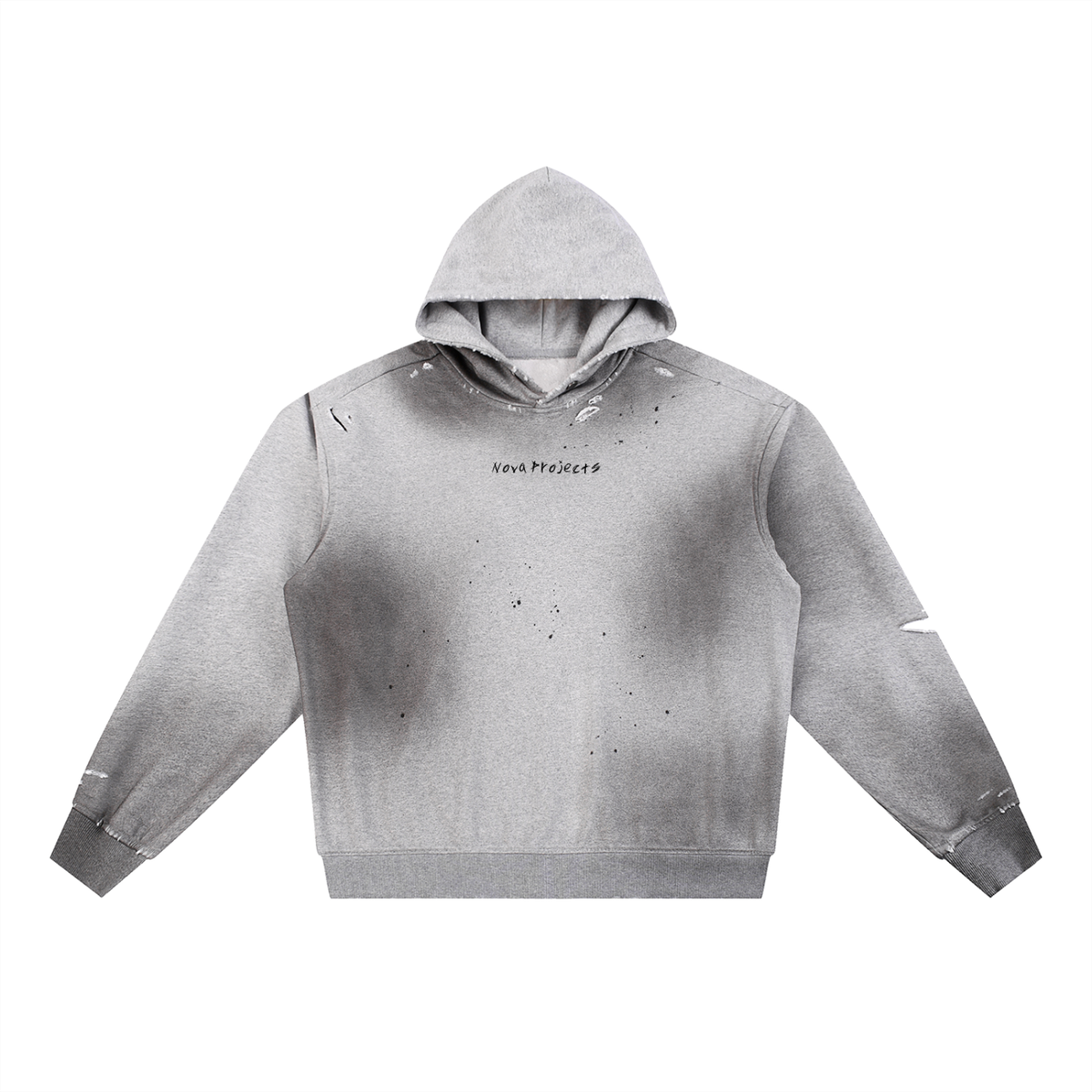 Nova Projects Distressed Hoodie