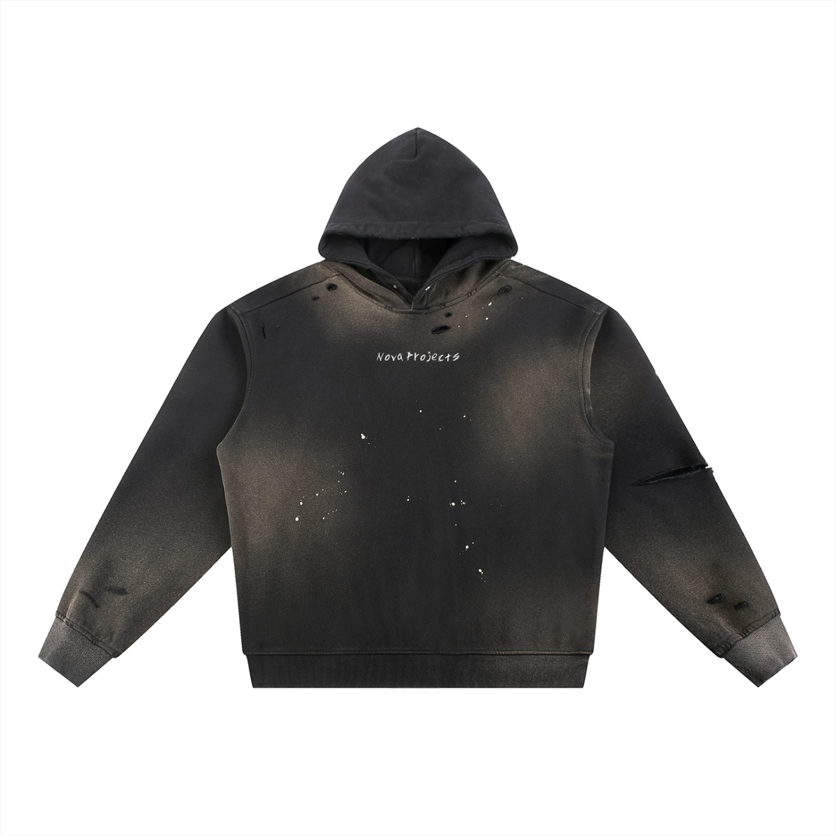 Nova Projects Distressed Hoodie